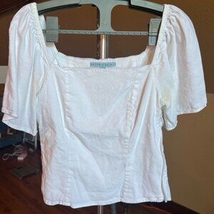 Antonio Melani White Blouse size 4